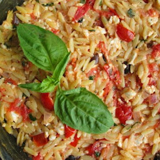 Greek Orzo Bake