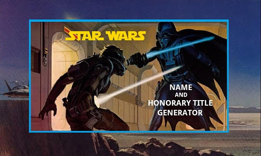 Create Your Star Wars Name 4