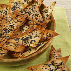 Sesame Wonton Crackers