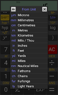 RealCalc Scientific Calculator Screenshot