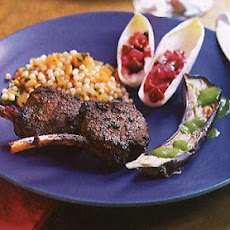 Broiled Eggplant with Cilantro Vinaigrette
