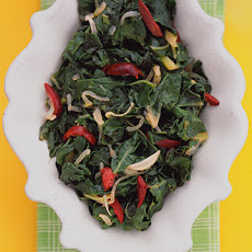 Swiss Chard with Olives