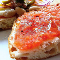 Maltese Tomato and Tuna Sandwich
