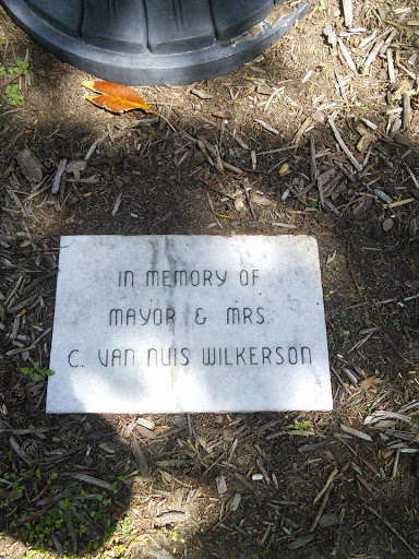 In Memory of Mayor & Mrs. C. Van Nuis Wilkerson