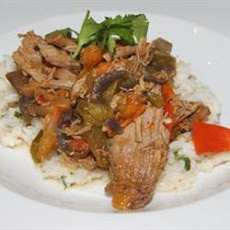 Ropa Vieja in a Slow Cooker