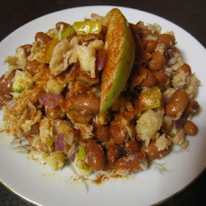 Winter Tuna Salad with Beans, Fruit, and Veggies