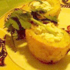 Baby Potatoes With Creamy Goat Cheese and Fine Herbs