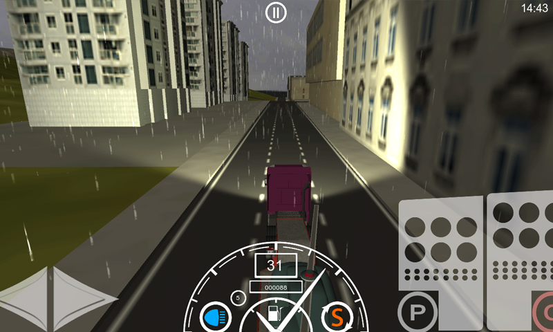 Android application Real Trucker Extreme Condition screenshort