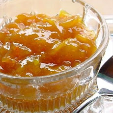 Golden Saffron Pear Chutney