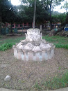 Lotus Sculpture Near Dambulla Fire Brigade