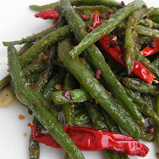 Szechuan Dry Fried Green Beans