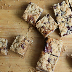 Raspberry Crumb Squares