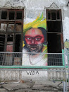 Arte  De Rua Indio Maracanã