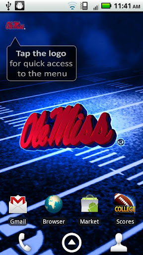 Ole Miss Revolving Wallpaper