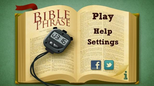 Android application Bible Phrase screenshort