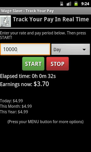 Wage Slave Pay Tracker LITE