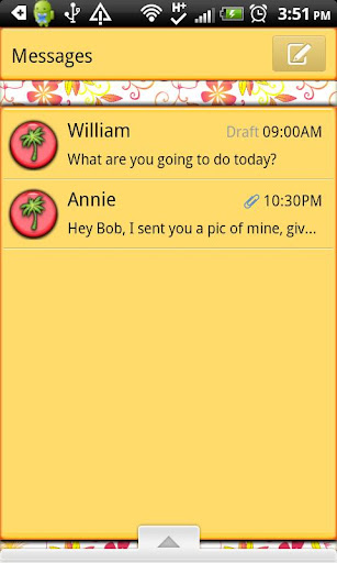 【免費個人化App】GO SMS THEME/Hawaiian1-APP點子