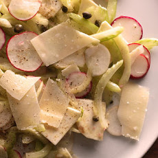 Shaved Celery, Celery Root, and Radish Salad Recipe