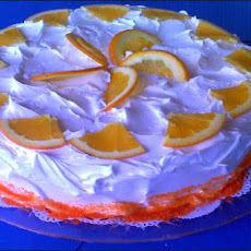 Orange Creamsicle Cake (From Scratch)