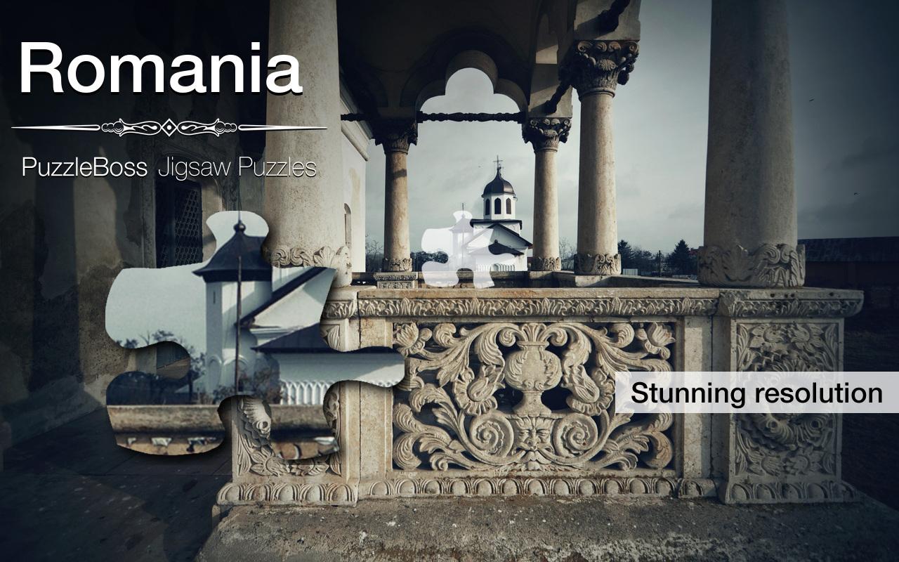 Android application Jigsaw Puzzles: Romania screenshort
