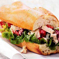 Tuna and Olive Salad Sandwich