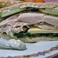 Turkey-Cucumber Dill Sandwiches