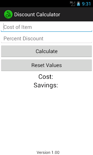 Discount Calculator