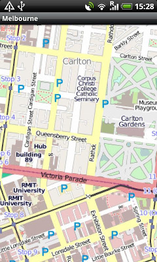 【免費旅遊App】Melbourne Street Map-APP點子