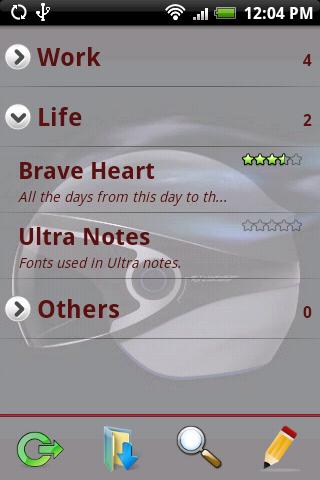 Ultra Notes theme - Moto M
