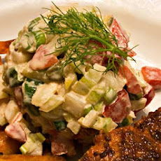 Spanish Anchovy, Fennel, and Preserved Lemon Salad