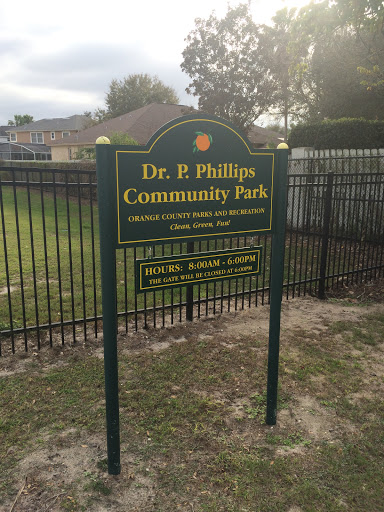 Dr Phillips Community Park North Entrance