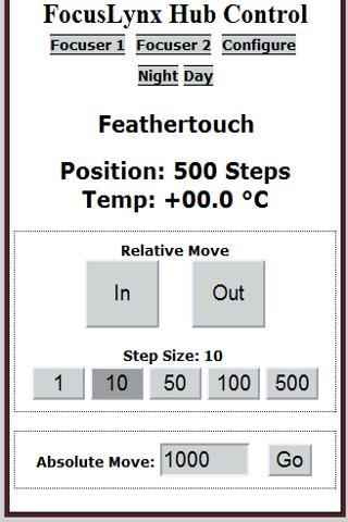 FocusLynx Web Controller