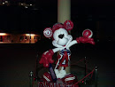 Mickey Mouse at Angels Stadium