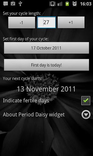 【免費生活App】Period Daisy Widget-APP點子