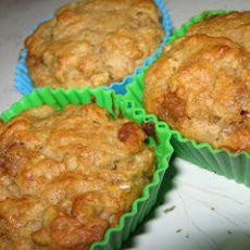 Peanut Butter Banana Muffins