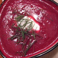 Beet and Fennel Soup
