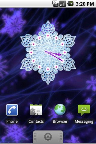 免費下載個人化APP|Crystal Snow Clock app開箱文|APP開箱王