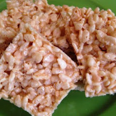 White Chocolate and Maple Rice Krispie Squares