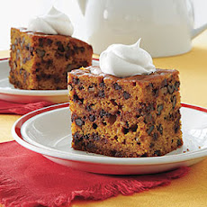Pumpkin-Chocolate Chip Cake
