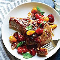 Pork and Tomato Skillet Sauté