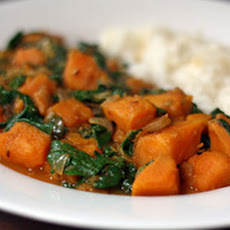 Sweet Potato and Spinach Curry