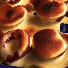 Broiled Pluots with Zabaglione Recipe