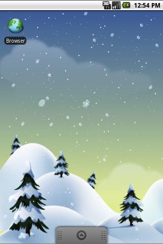 Winter Snow Live Wallpaper