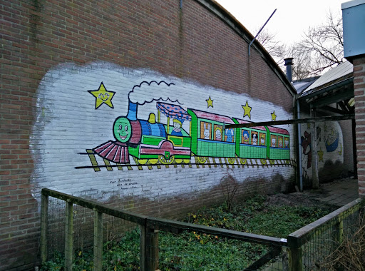 Dream Train Mural 