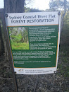 Forest Restoration Sign