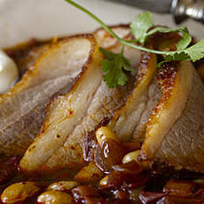 Braised Brisket with Beans and Ancho Chile Recipe