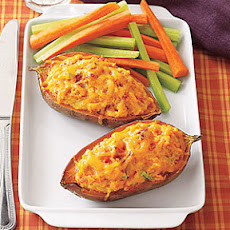 Stuffed Twice-Baked Sweet Potatoes
