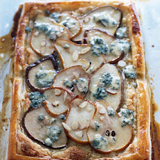 Warm Pear and Blue Cheese Tart Recipe