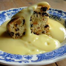 Spotted Dick! Traditional British Steamed Fruit Sponge Pudding