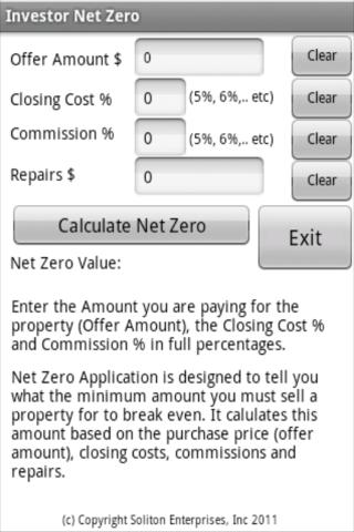 Property Netzero Calculator